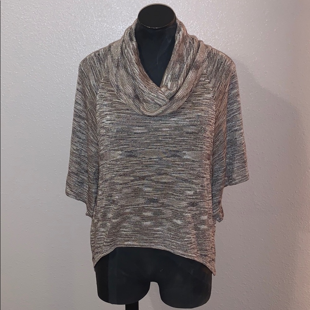 INC International Concepts Cowl Neck Blouse